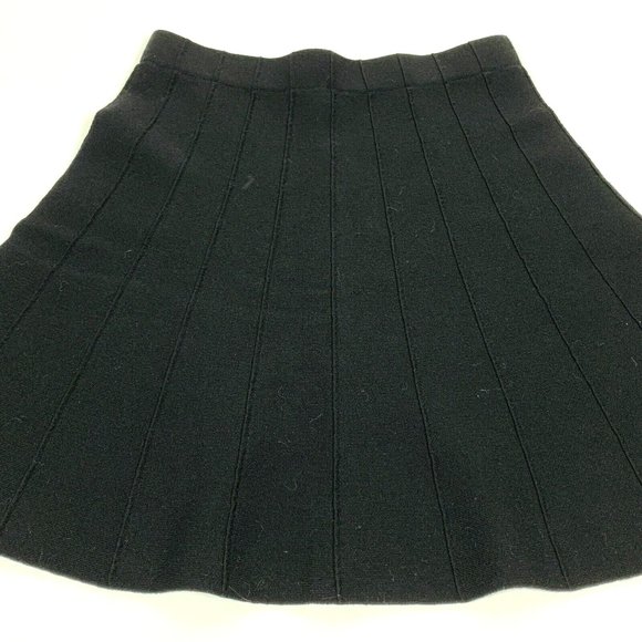 Zara Basic Collection Black Elastic Waist Mini Skirt Size S - Picture 1 of 4